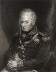 Amiraali William Carnegie, kaiverrettu Henry Cook, National Portrait Gallerysta, osa III, julkaistu noin 1835