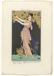Journal des Dames et des Modes, Costumes Parisiens, 1914, nro 149: Juhlapuku (...)