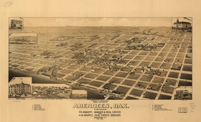 Aberdeenin lintuperspektiivistä, Dak. LOC 75696570