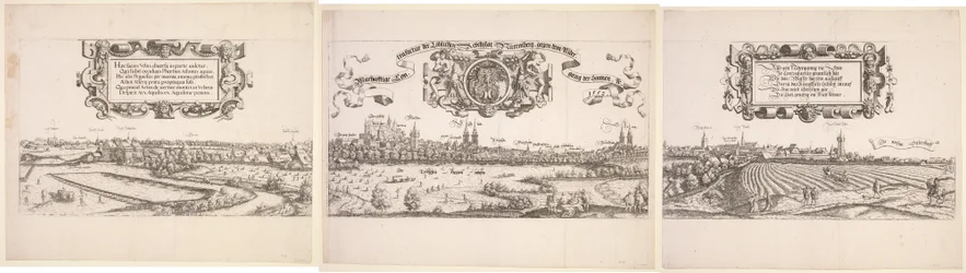 Panoraamanäkymä Nürnbergiin