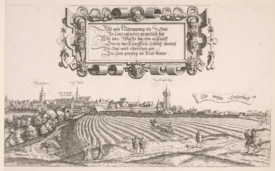Panoraamanäkymä Nürnbergiin: oikea osa