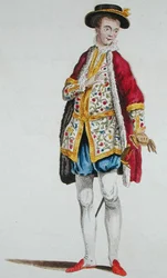 Edward VI (1537-53) vuonna 1552 (kaiverrus)
