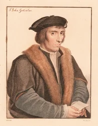 Sir John Godsalve, englantilainen poliitikko, kuoli 1557, 1812 (kaiverrus)