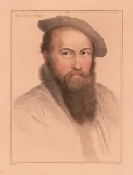 Sir Thomas Wyatt, Englannin suurlähettiläs ja runoilija, 1812 (kaiverrus)