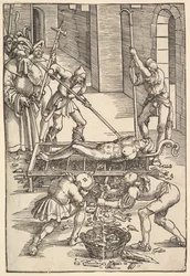 Pyhän Laurentiuksen marttyyrikuolema, n. 1505.