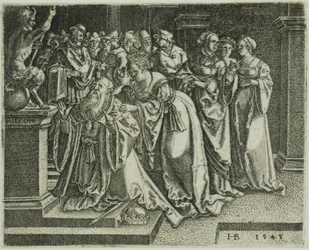 Solomon palvoo epäjumalia