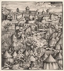 Der Weisskunig Valkoinen kuningas: Padovan piiritys, 1512-1515.