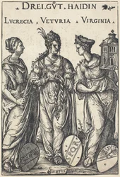 Lucretia, Veturia ja Virginia