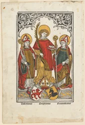 Pyhä Valentinus, Pyhä Stefanus ja Pyhä Maximilian