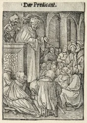 Kuolematanssi: Saarnaaja.