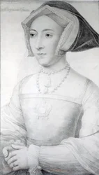 Jane Seymour, n.1536 (liitu, kynä ja muste)