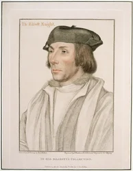 Sir Thomas Elyot (n. 1490-1546), kaiverrus Francesco Bartolozzi (1727-1815) 1794