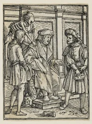 Tuomari Dance of Deathista (Lyons), 1538, 1523-1526