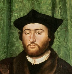 Suurlähettiläät, 1533 öljy paneelille yksityiskohta 122676:sta