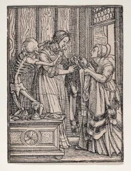 Kreivitär, The Dance of Death, n. 1526, julkaistu 1538.