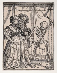 The Noblewoman, Kuoleman tanssista, n. 1526, julkaistu 1538.