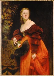 Karoline Gomperz, o.s. Bettelheim (maalaus kankaalle)