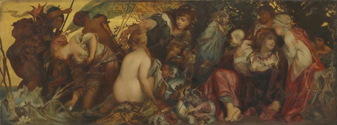 Meren aarteet, noin 1870-75.