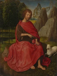 Johannes Kastaja (kääntöpuoli: pääkallo)