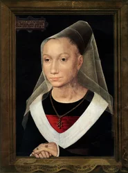 Willem Moreelin tyttären Marien muotokuva, 1480.