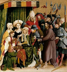 Kristus Pilatuksen edessä. Wurzachin alttarin siivet, 1437