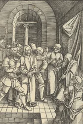 Kristus Hannaksen edessä, Herramme Jeesuksen Kristuksen kärsimyksen peilistä, 1507.