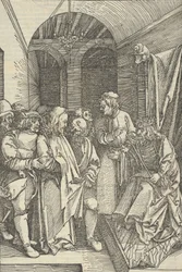 Kristus Herodeksen edessä salissa, Herramme Jeesuksen Kristuksen kärsimyksen peilistä, 1507, 1507.