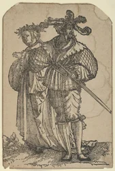 Dancing Couple I, The Wedding Dancers restrike.