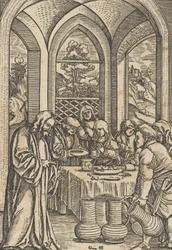 Häät Kaanassa, Kristuksen elämästä, n. 1511-12.