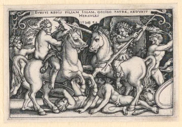 Hercules sieppaa Iolea