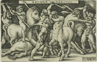 Hercules and the Kentaurs, teoksesta Labors of Hercules