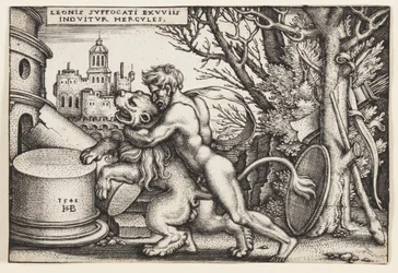 Hercules ja Nemean-leijona