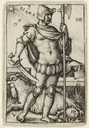 Mars, levy kolme kirjasta The Seven Planets with the Zodiacs (Seitsemän planeettaa ja eläinradat)