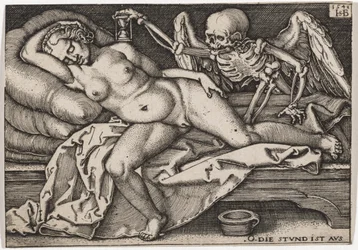 Nukkuva tyttö ja kuolema, 1548