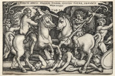 Herculesin työt: Hercules sieppaa Iolea