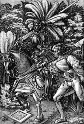 "Knight and Squire", 1500-luvun alku, 1929
