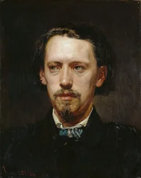 Heinrich Anton Hegerin muotokuva 1832-1888, 1861.