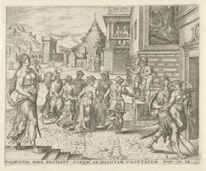 Dina dominada i violada per Siquem Història de Dina i Siquem (títol de la sèrie) acabat