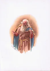 Polonius, kuvitus Hamletista