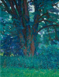 Gloucestershiressä, n. 1916 (öljy kankaalle)