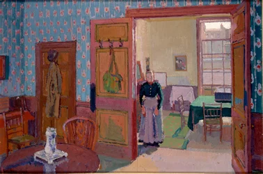 Sisustus rouva Mounterin kanssa, 1916-1917