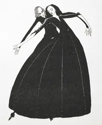 Tarinan kuvitus, "naurettavat toiveet".