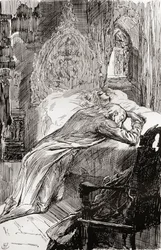 Kuvitus Charles Dickensin The Old Curiosity Shopista