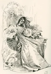 Sra. Skewton (gravura) finlandês