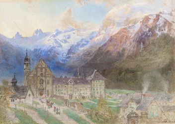Engelburg auringonnousu