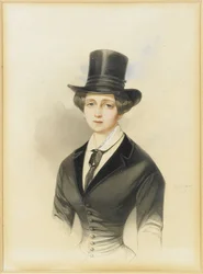 Venäjän suurherttuatar Katariina Mihailovnan muotokuva 1827-1894, 1847