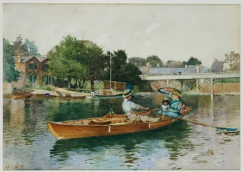 Veneilyjuhlat Thamesilla Cookhamissa