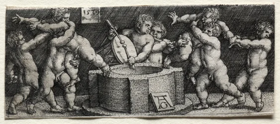 Kahdeksan alastonta lasta kaivolla, 1539