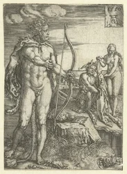 Hercules pelastaa Deianiran Nessuksesta Labors of Hercules (sarjan nimi)