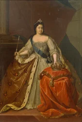 Keisarinna Katariina I:n muotokuva 1684-1727